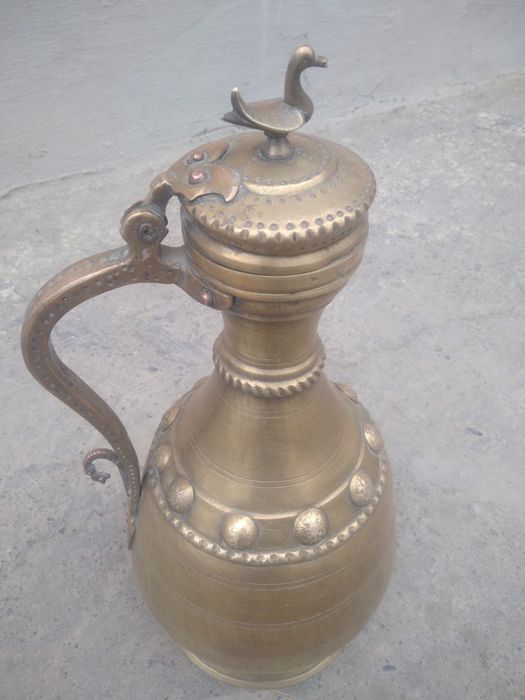 Антикварный куза Продаю 19 века  мед латун Самарканд