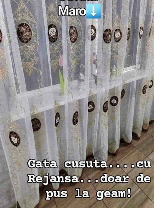 Perdele și draperii gata cusute