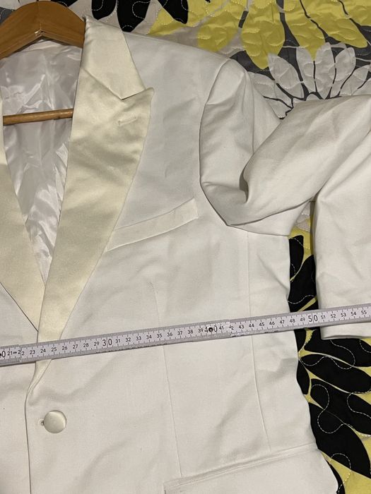 Sacou Topman Crem/Alb