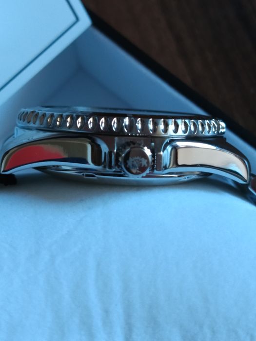 Orient Mako III Kamasu RA-AA0821S39B, culoare IVORIU; ORIGINAL.