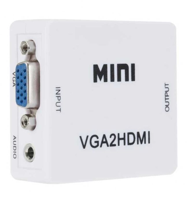 Переходник VGA to HDMI (от ВГА на экран с HDMI)