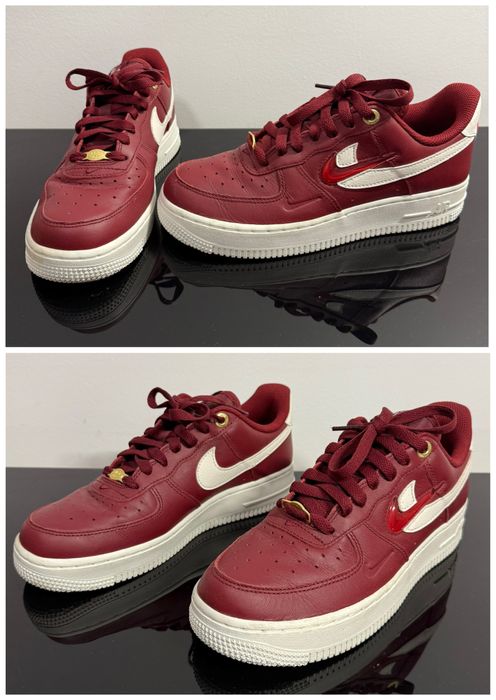NIKE Air Force 1 (38 24cm unisex) Noi Originali piele incaltaminte