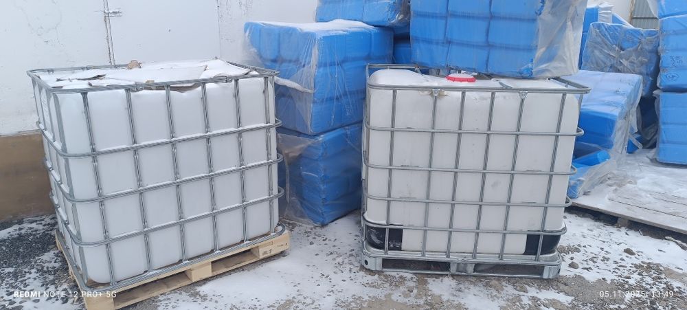 Бочка кубовая две штуки бу. Возможно доставка до адреса цены 25 000 тг