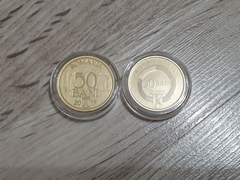 Schimb moneda 50bani Aderarea la UE, Dobrogea sau Francofonia