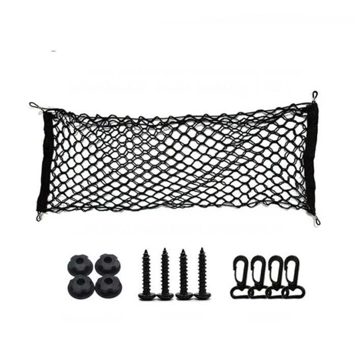 Мрежа за багаж Automat, За МПС, 125 х 30см, Черен