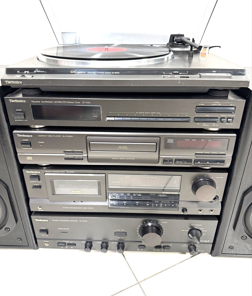 Ретро аудио система сет Technics
