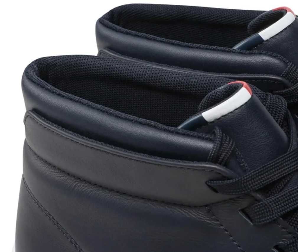 Sneakers Tommy Hilfiger PV High Leather, piele naturala, mas 40-41-42