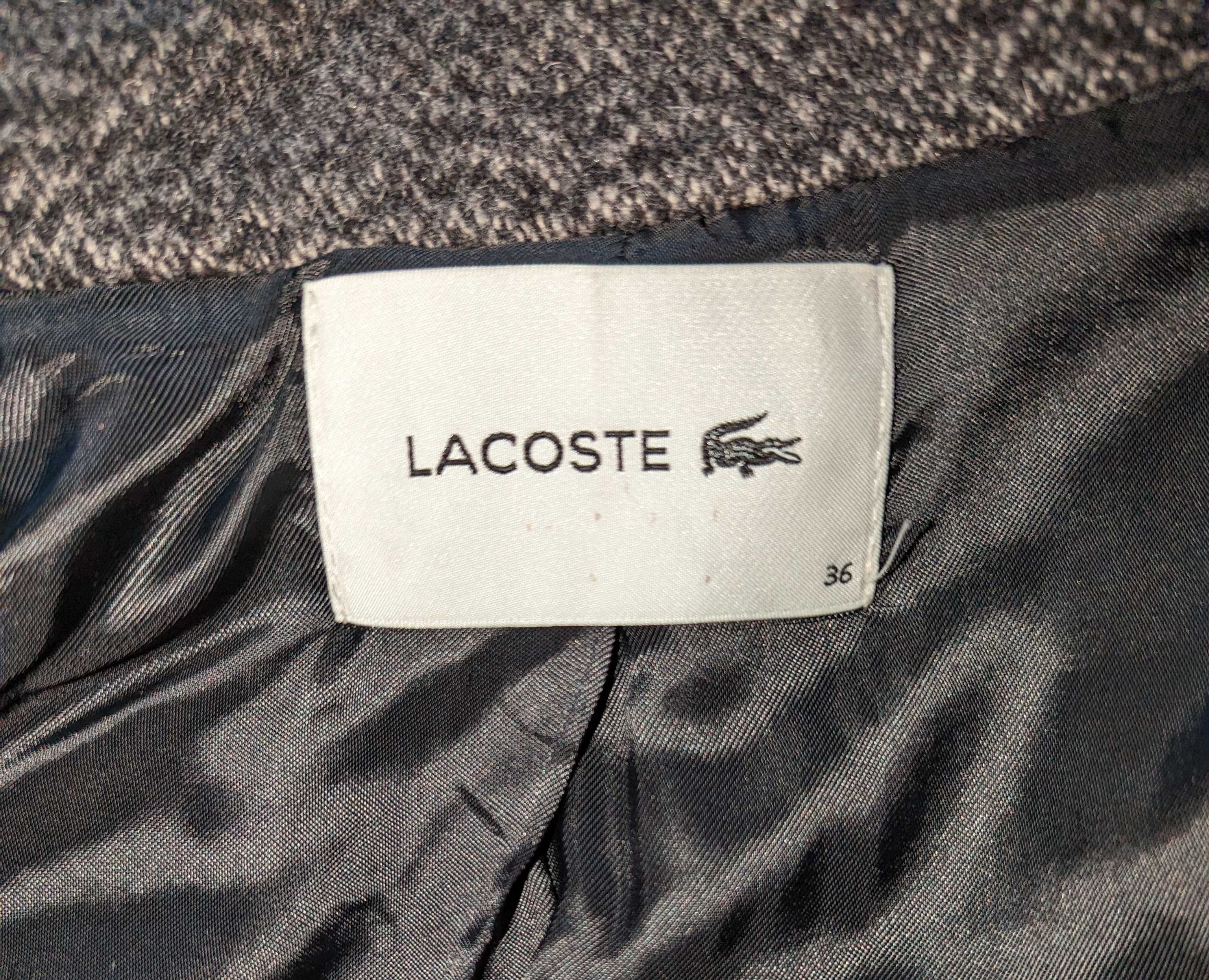 Lacoste дамско дълго вълнено палто.