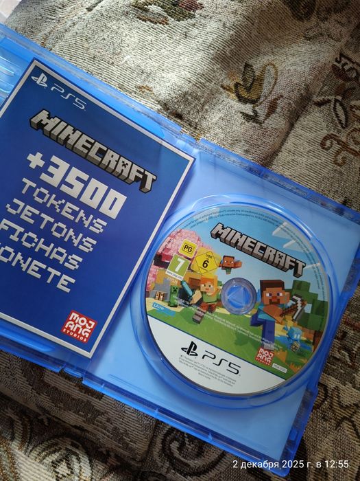 Minecraft для PS 5 (диск)