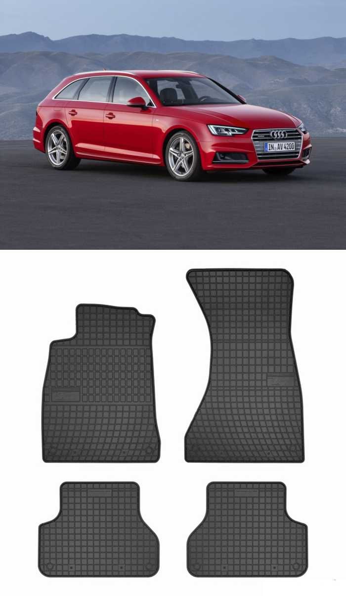 Гумени стелки Frogum съвместими с Audi A4 B9 - (2015+)