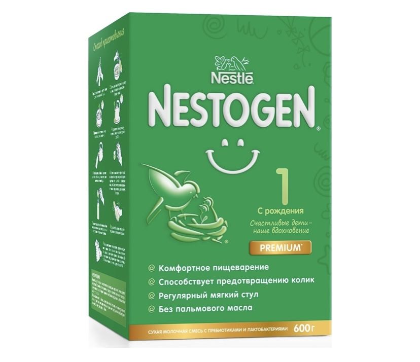 Nestogen Premium 1 с рождения 600 г