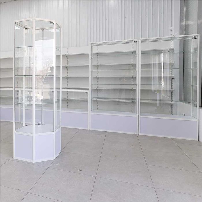 Oynaly vitrinalar, Акция, savdo uskunalari vitrinalar stellajlar