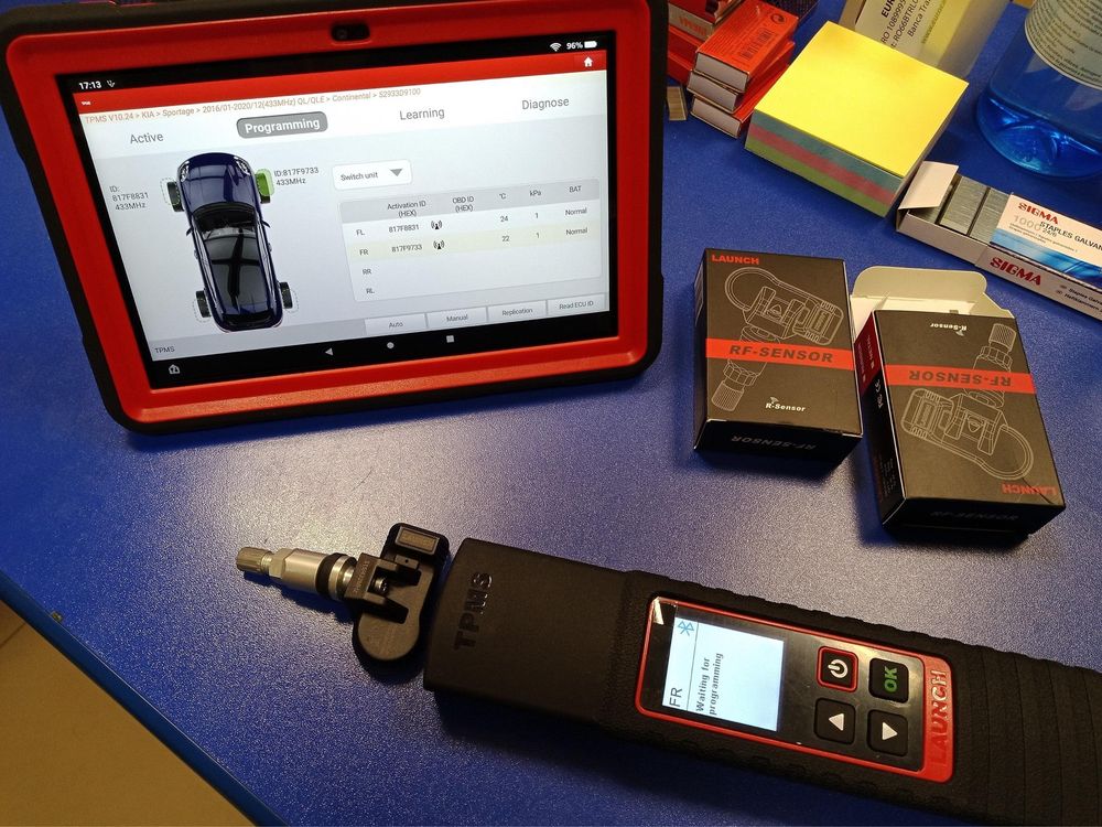 Датчики давления в шинах на автомобили всех марок AUTEL LAUNCH TPMS