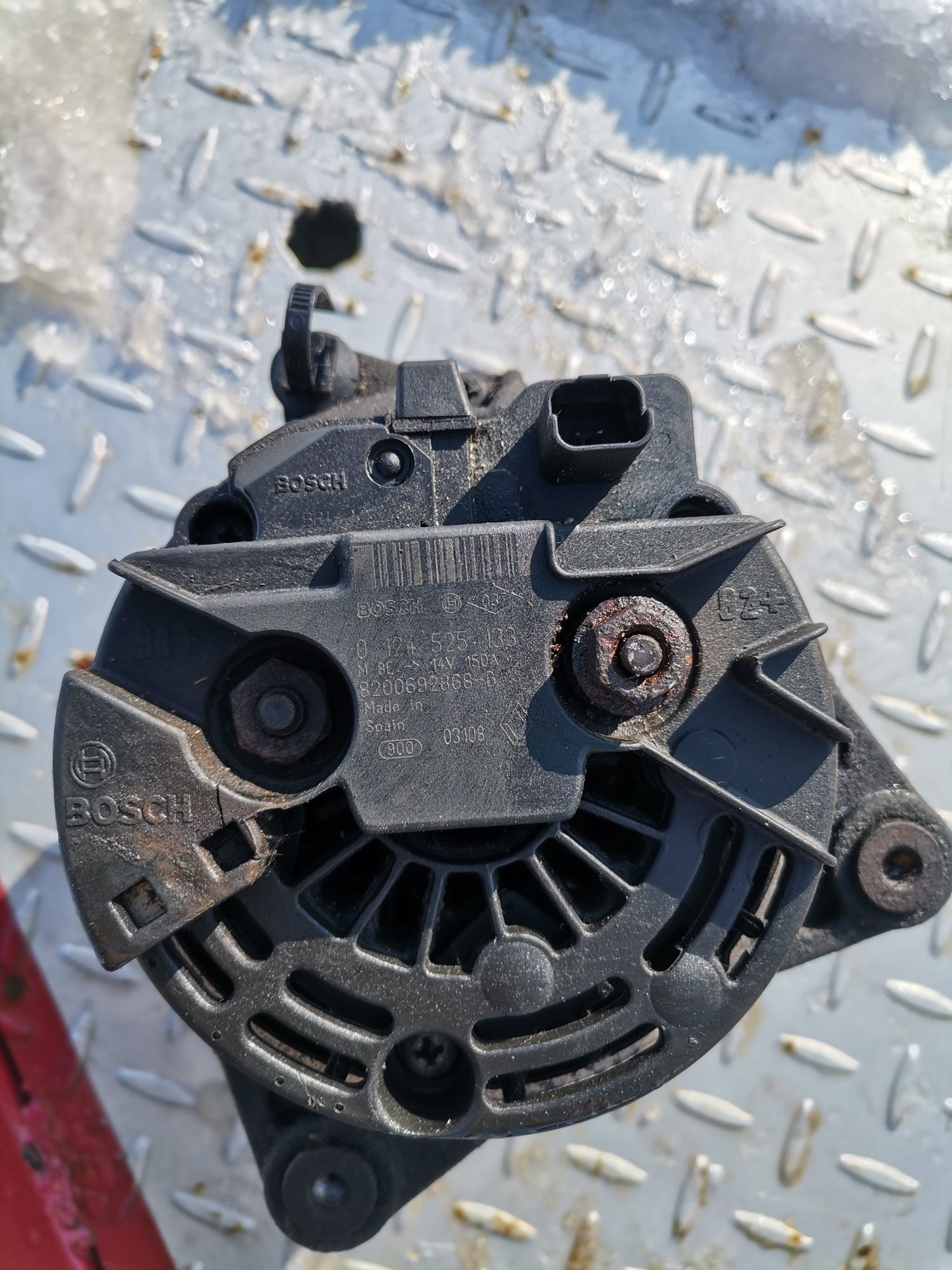 alternator.  renault master si opel movano 2007