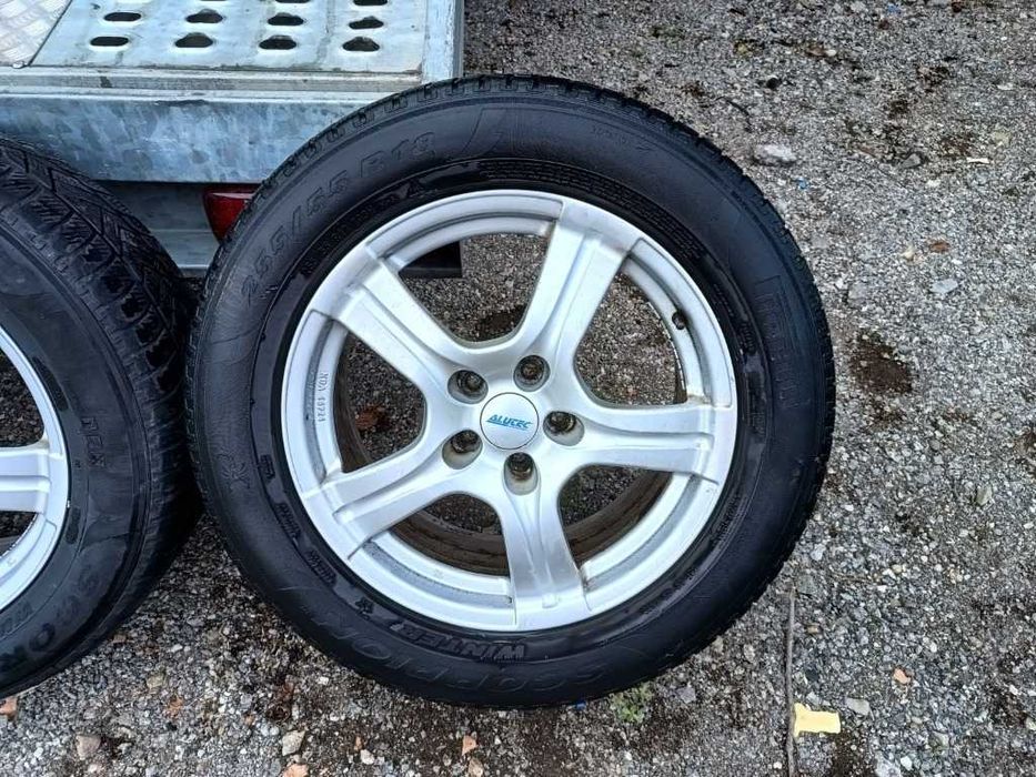 Алуминиеви джанти ALUTEC 18 5x112+ЗИМНИ ГУМИ-Mercedes/Vw/Skoda/Audi