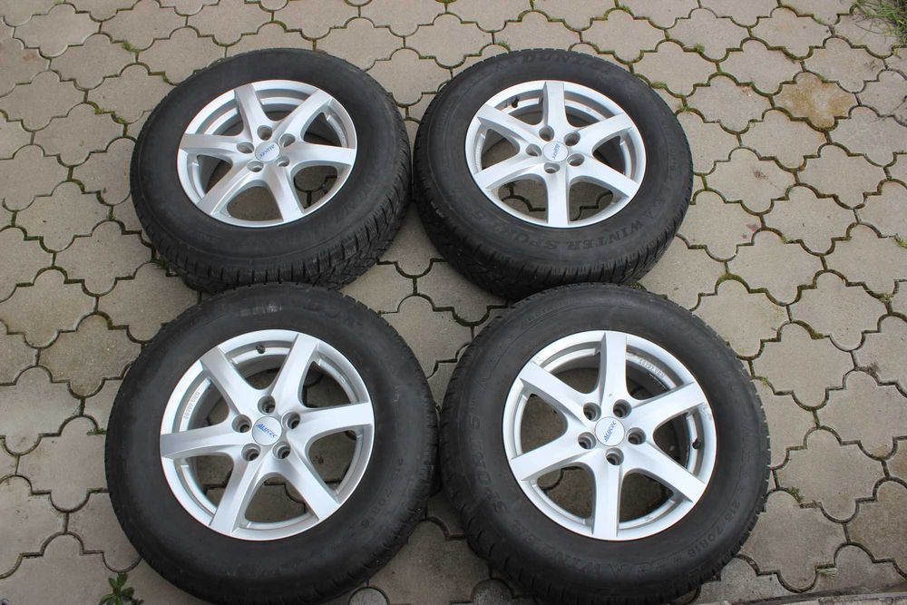 Vind 4 Jante aliaj cu Cauciucuri Dunlop - Hyundai IX35