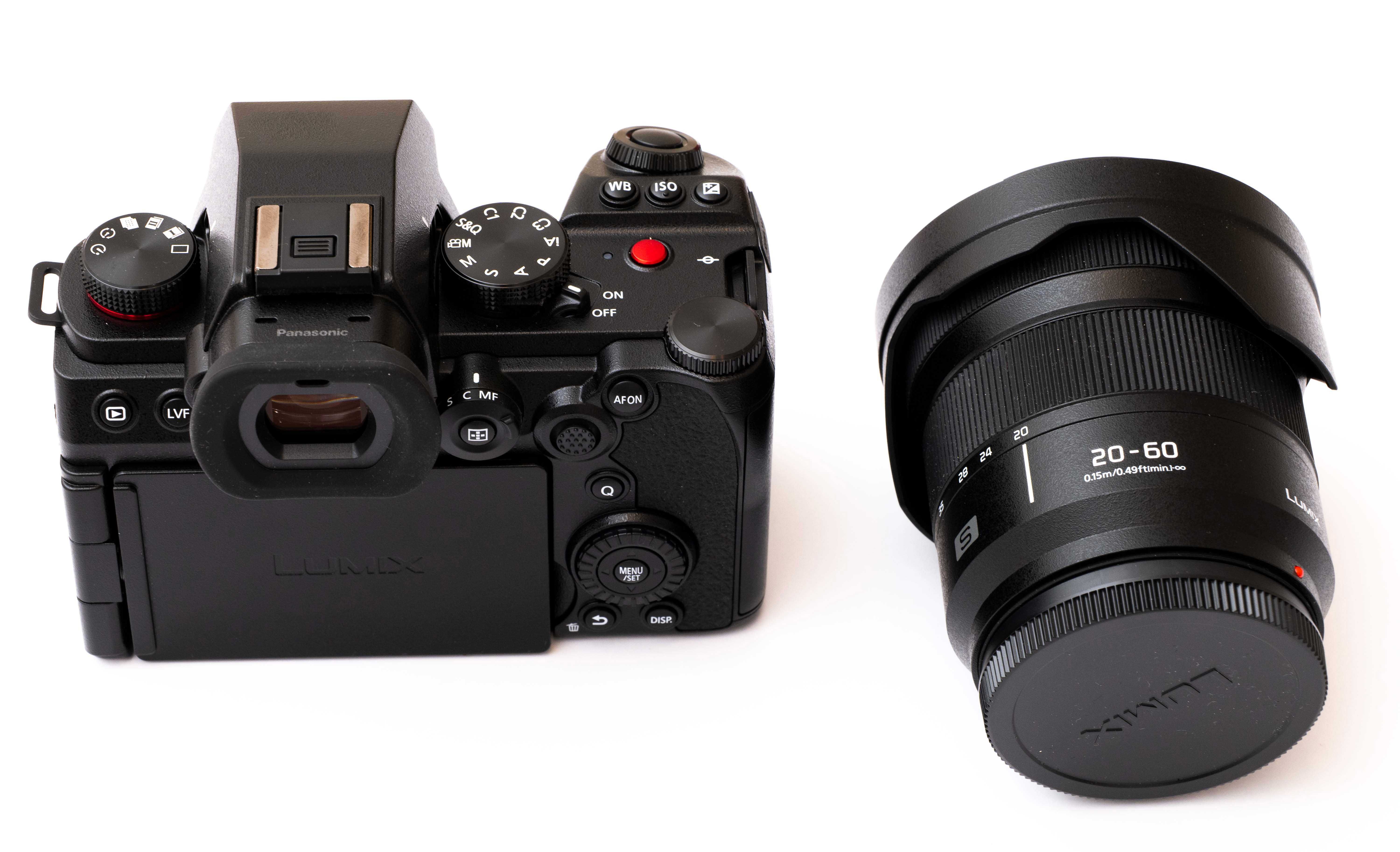 Panasonic Lumix S5 II + обектив Panasonic S 20-60mm f/3.5-5.6