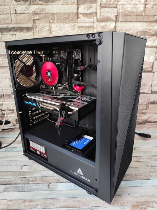 Calculator / PC Gaming / Office – i3 6100 + RX 580 4GB + CADOU