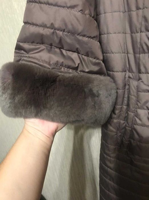 Пальто стеганное