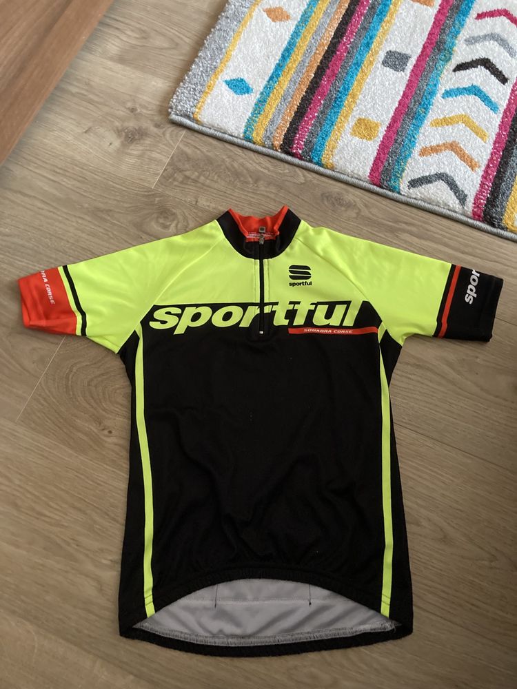 Tricou Sportful ciclism copii 8-10 ani