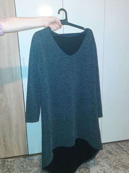 Рокля от еластично плътно трико размери XL-XXL