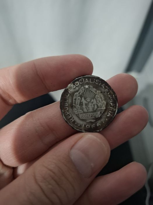 Moneda 3 lei 1966