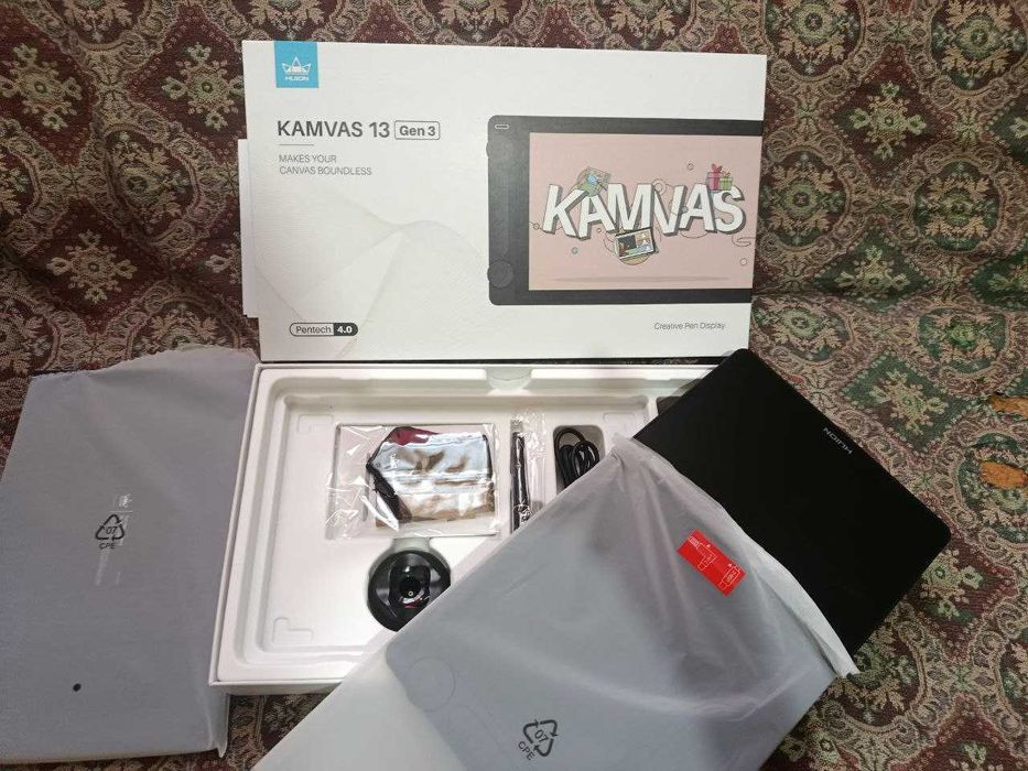 Графический планшет Huion Kamvas 13  Gen 3
