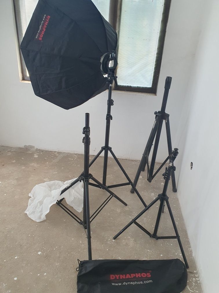 Softbox parabolic trepiede fotografie Dynaphos