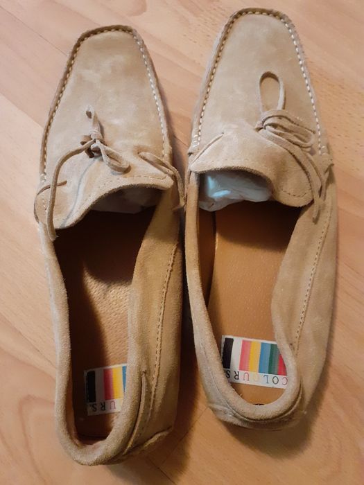 Mocasini Piele Naturala Noi.