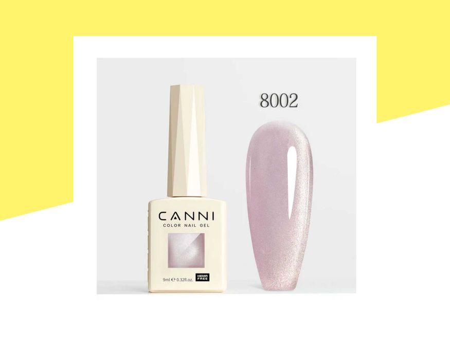 Професионален хипоалергенен гел лак котешко око CANNI - 9 мл.