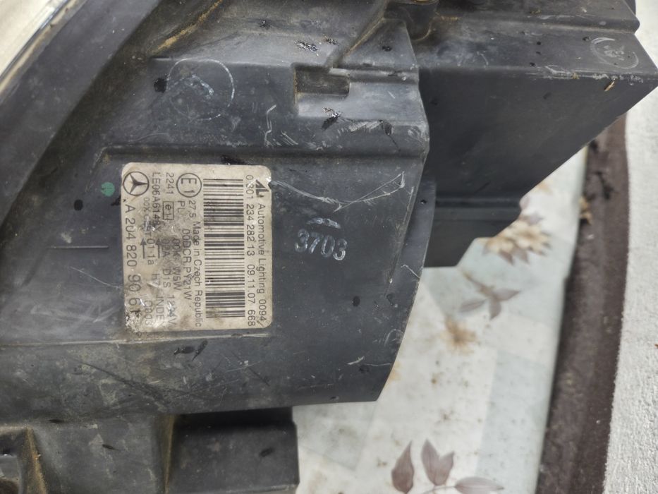 Фарове с лупи w204