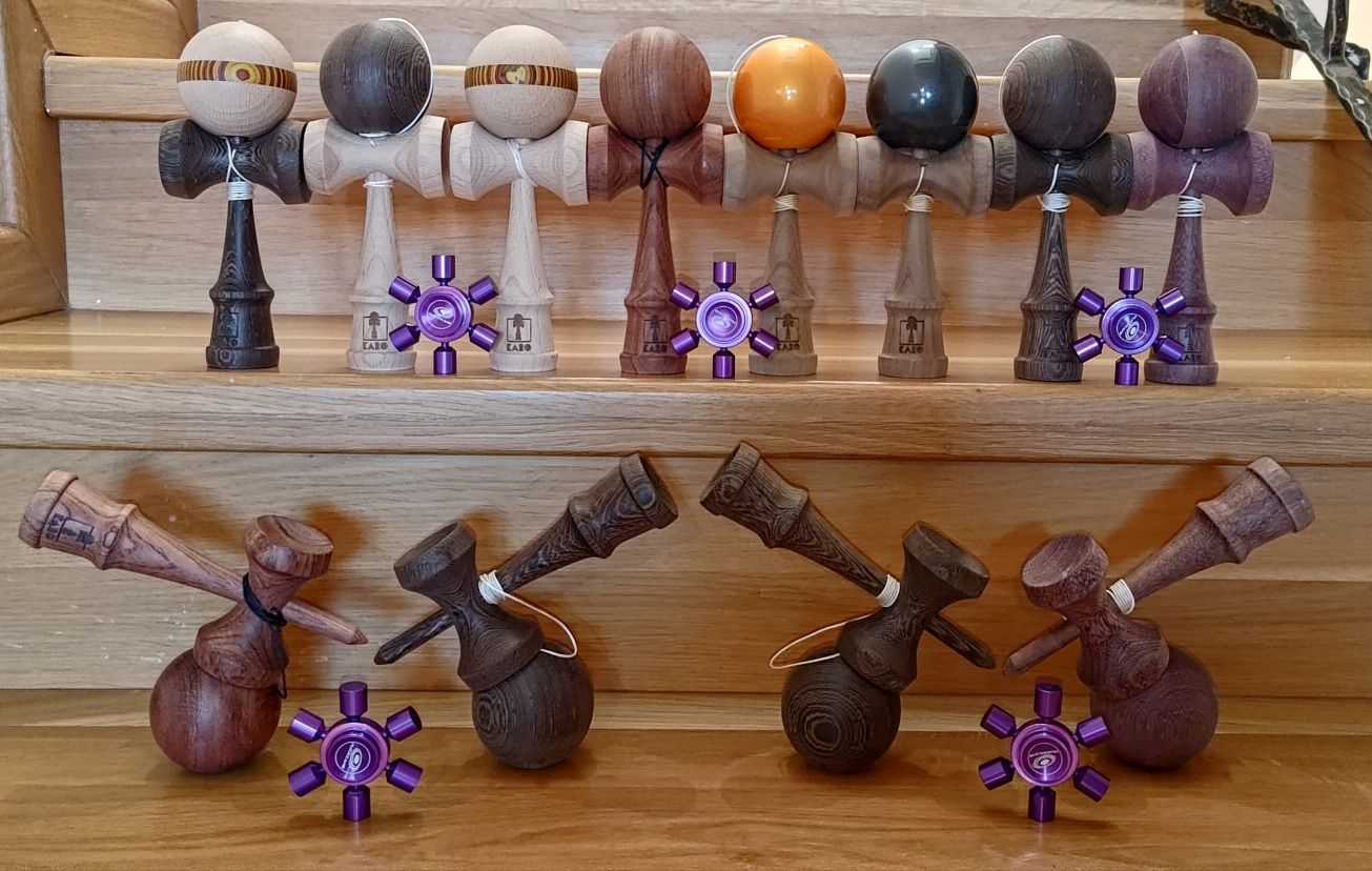 KENDAMA Karo Noi JUMBO XXL+3 ate+spinner
