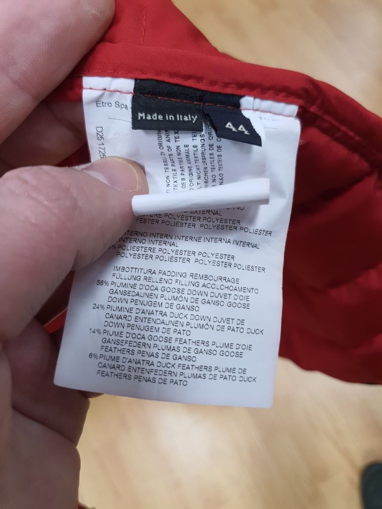 Geaca puf Etro Milano dama M,impecabila