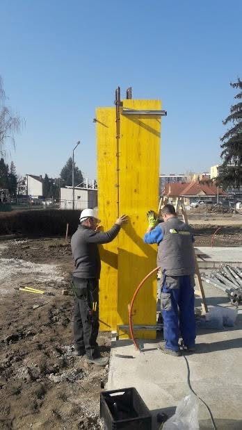 ПОД НАЕМ - Трислойни платна 27мм Кофраж , Колонен , Хюнебеци , Трегери