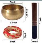 Bol tibetan cântător terapeutic meditație 8.5cm