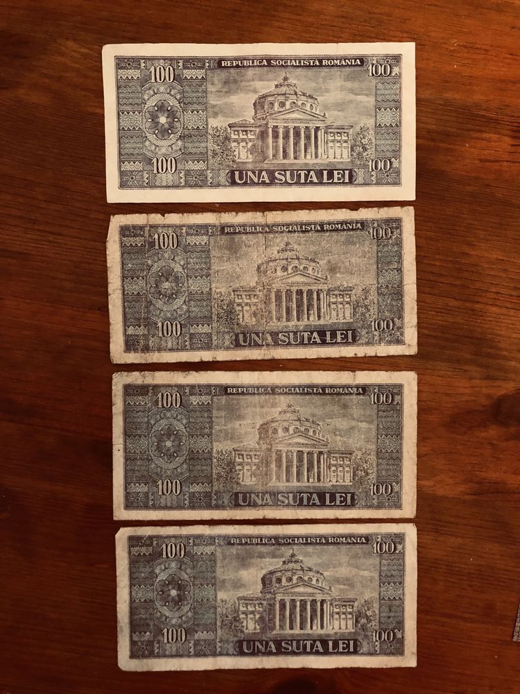 Bancnota 100 lei 1966 Republica Socialista Romana