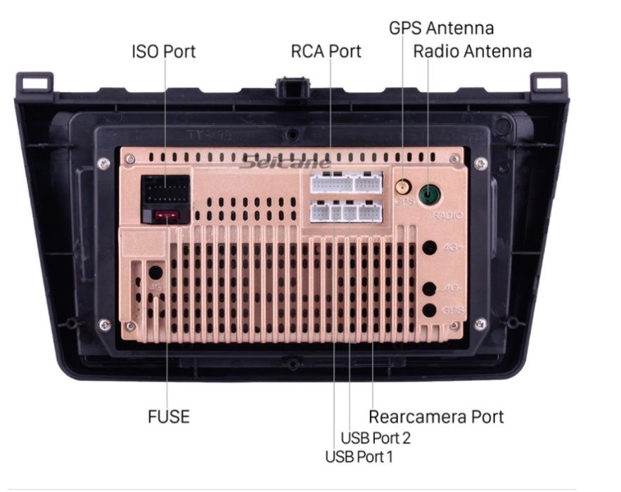 Мултимедия 9" Android 13 за Mazda 3 BL 2008 - 2013 RDS DSP Carplay GPS