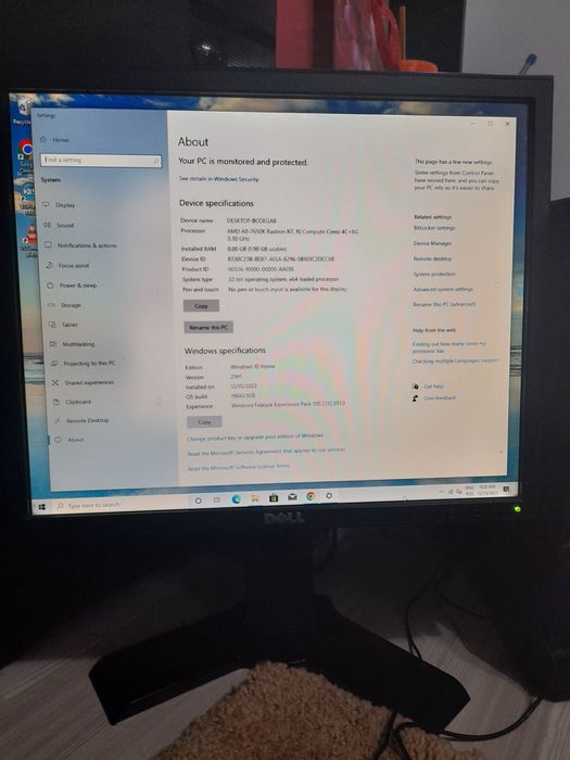 Pc complet..750 de lei