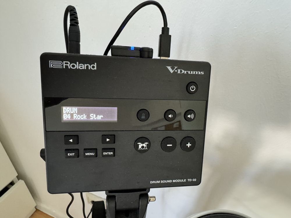 Roland TD-02K White електронни барабани Комплект Гаранция
