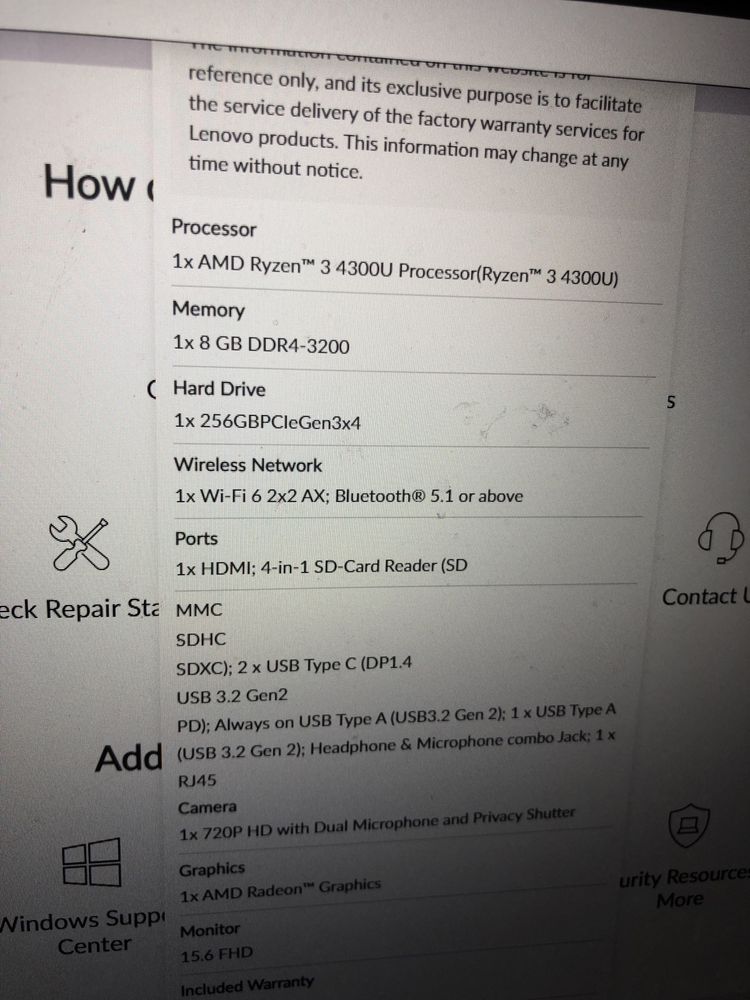 Laptop lenovo Thinkbook