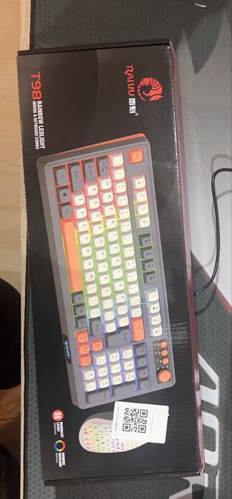 Stream uchun klavatura podsvechkalik