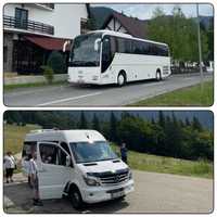 Transport persoane/Inchirieri microbuze autocar Transfer aeroport