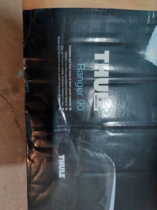 Cutie portbagaj Thule ranger 90 nou