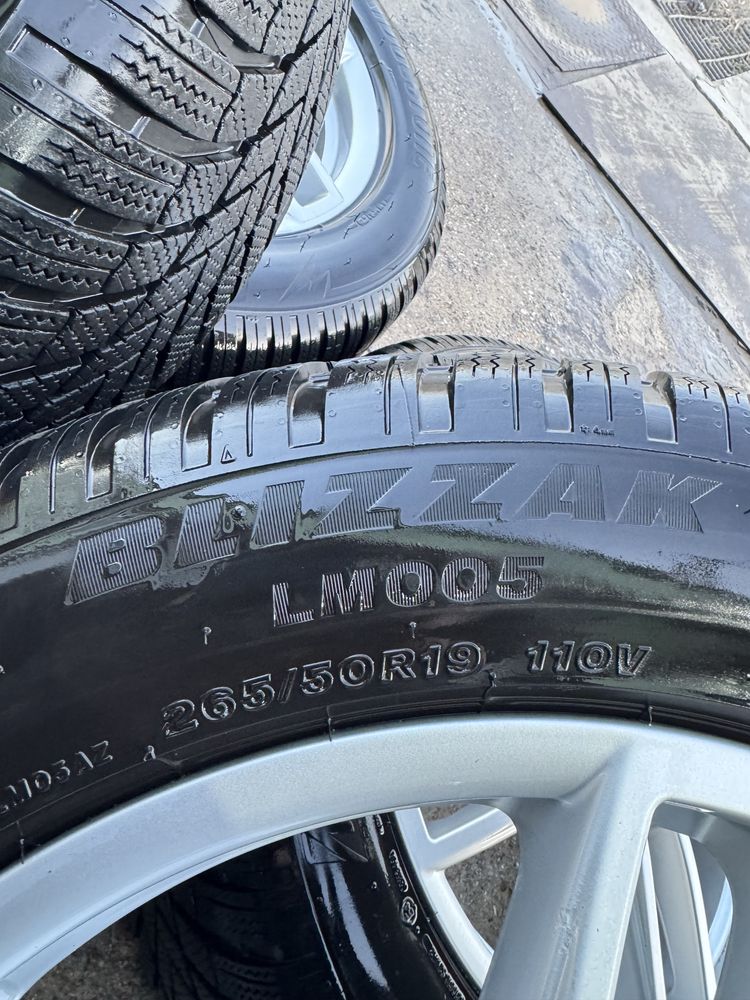 5x130 r19 Porsche Cayenne Turbo BRIDGESTONE BLIZZAK
