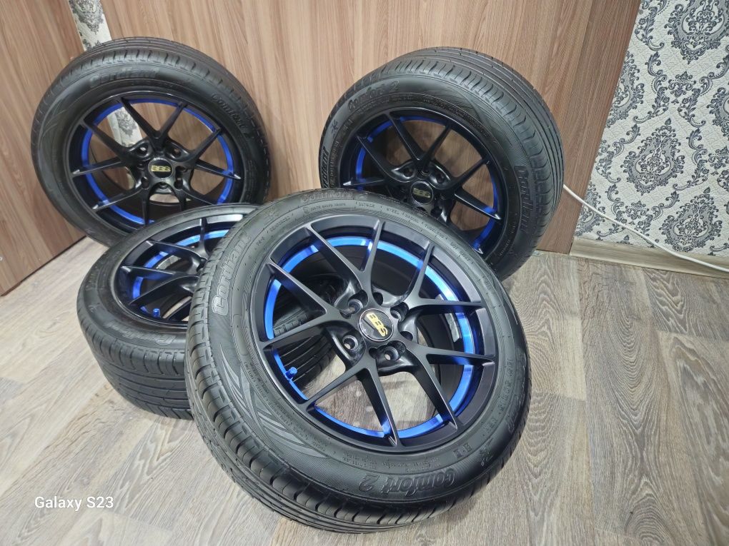 Диски BBS R15 с резиной. Торг.