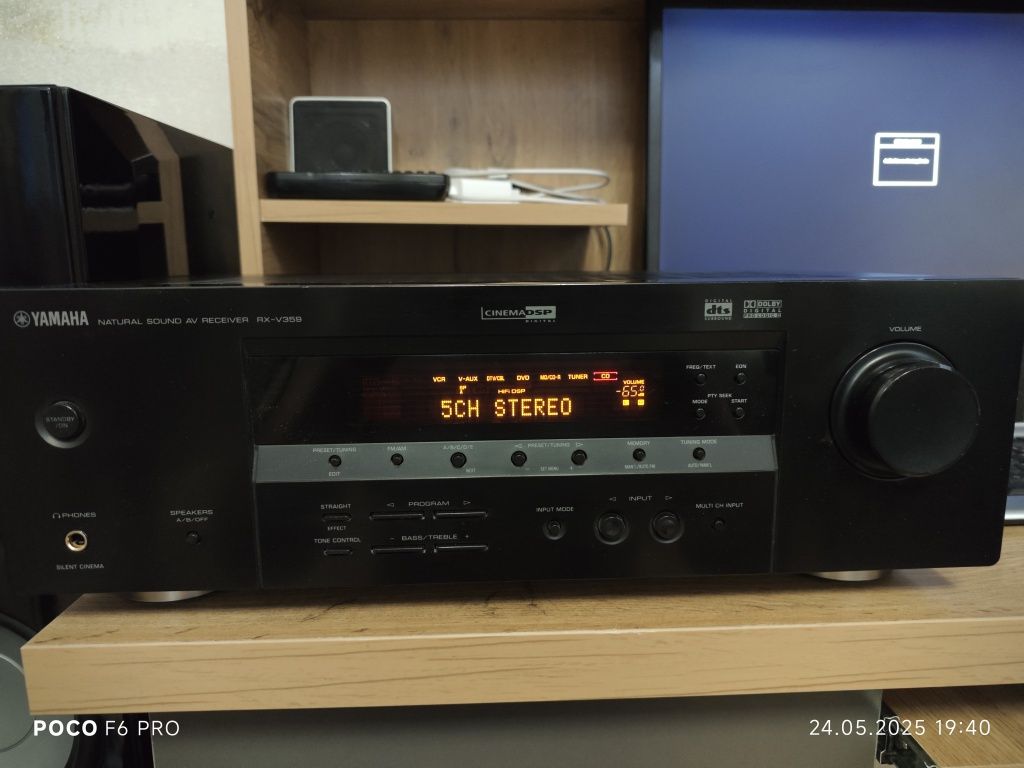 Yamaha natural sound rx v359