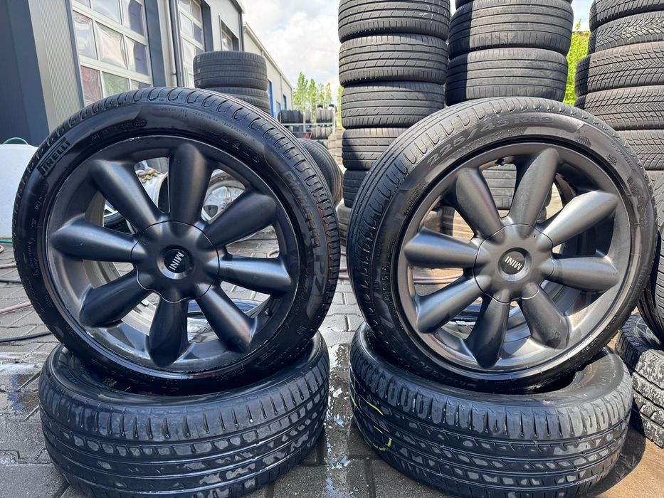 Set Complet Premium: Jante Originale 18" MINI Cooper + Anvelope V/I