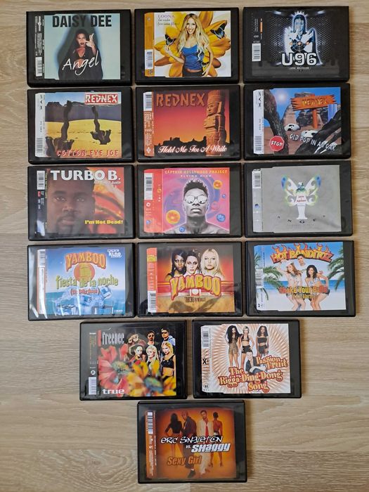 Colectie 15 CD MAXI Orig Eurodance-Daisy Dee,Loona, U96, Rednex,Yamboo