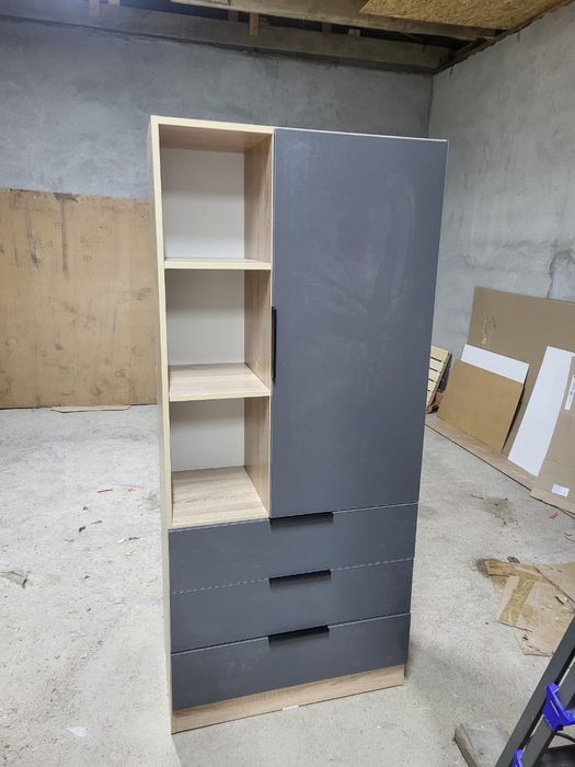 шкаф полка суырмасымен 180×80×40 размерлі
