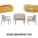 Set mobilier terasa/gradina 2 fotolii canapea și masa LIVRARE GRATUITA